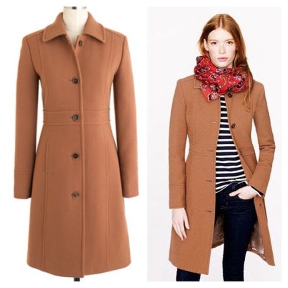 J. Crew Jackets & Blazers - J.Crew Classic Day Coat in Italian Double Cloth